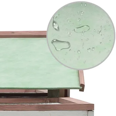 vidaXL clapier pour lapins Bois de pin