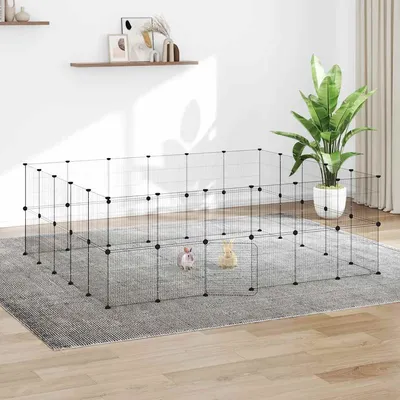 vidaXL cage pour animaux de compagnie Acier vidaXL cage pour animaux de compagnie Acier