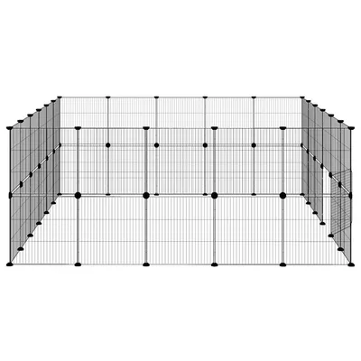 vidaXL cage pour animaux de compagnie Acier