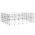 vidaXL cage pour animaux de compagnie Acier vidaXL cage pour animaux de compagnie Acier