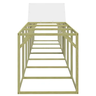 vidaXL poulailler Bois de pin