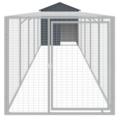 vidaXL cage à poules Acier