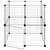 vidaXL cage pour animaux de compagnie Acier