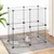 vidaXL cage pour animaux de compagnie Acier vidaXL cage pour animaux de compagnie Acier
