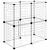 vidaXL cage pour animaux de compagnie Acier vidaXL cage pour animaux de compagnie Acier