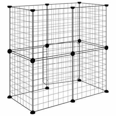vidaXL cage pour animaux de compagnie Acier vidaXL cage pour animaux de compagnie Acier