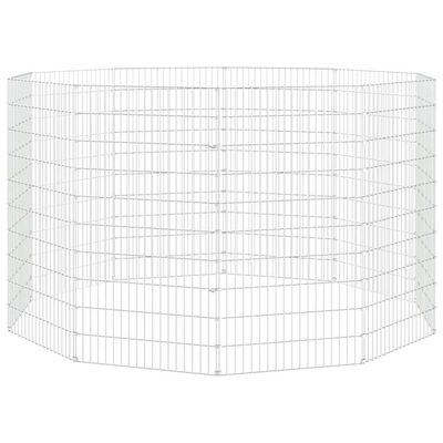 vidaXL enclos pour animaux Fer