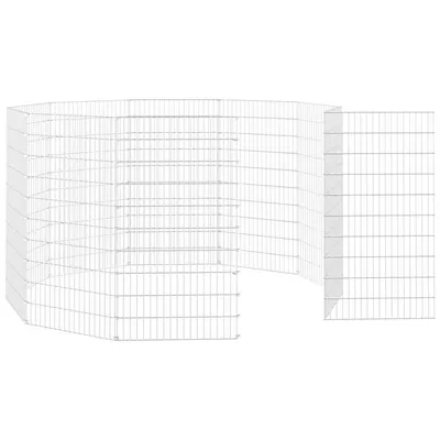 vidaXL enclos pour animaux Fer vidaXL enclos pour animaux Fer