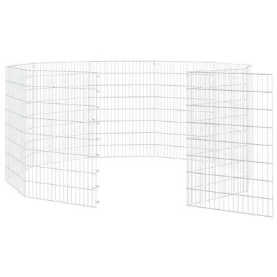 vidaXL enclos pour animaux Fer vidaXL enclos pour animaux Fer