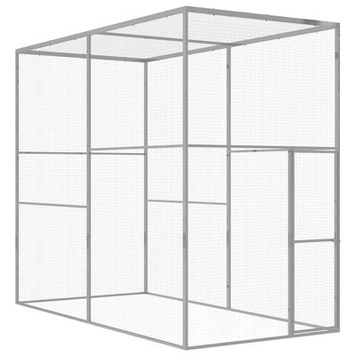 vidaXL cage pour chat Acier