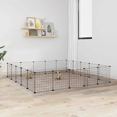 vidaXL cage pour animaux de compagnie Acier