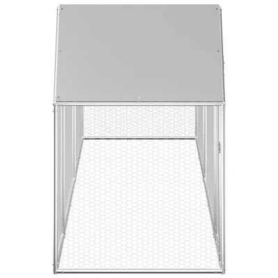 vidaXL poulailler Acier
