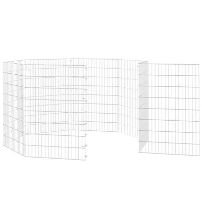 vidaXL enclos pour animaux Fer vidaXL enclos pour animaux Fer