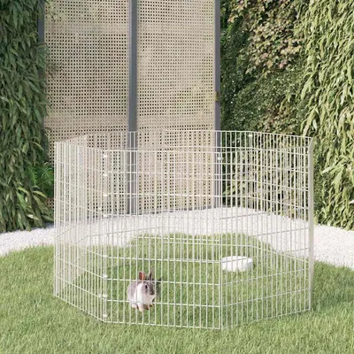 vidaXL enclos pour animaux Fer vidaXL enclos pour animaux Fer