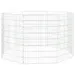 vidaXL enclos pour animaux Fer