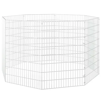 vidaXL enclos pour animaux Fer vidaXL enclos pour animaux Fer