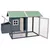 vidaXL clapier pour lapins Bois de pin