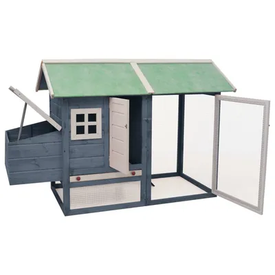 vidaXL clapier pour lapins Bois de pin