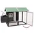 vidaXL clapier pour lapins Bois de pin