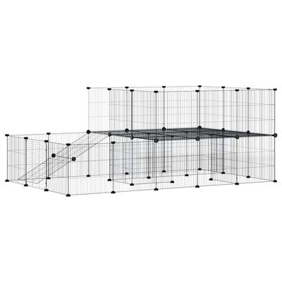 vidaXL cage pour animaux de compagnie Acier