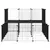 vidaXL cage pour animaux de compagnie Acier