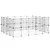 vidaXL cage pour animaux de compagnie Acier