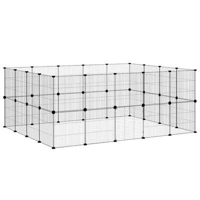 vidaXL cage pour animaux de compagnie Acier