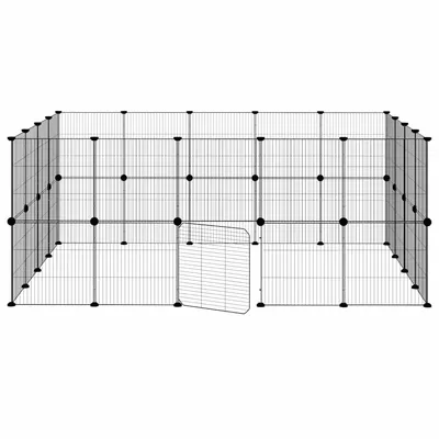 vidaXL cage pour animaux de compagnie Acier