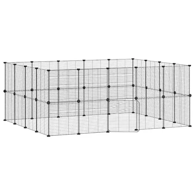 vidaXL cage pour animaux de compagnie Acier