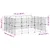 vidaXL cage pour animaux de compagnie Acier