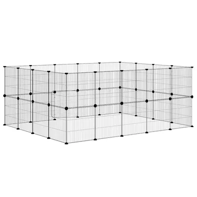 vidaXL cage pour animaux de compagnie Acier vidaXL cage pour animaux de compagnie Acier
