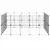 vidaXL cage pour animaux de compagnie Acier vidaXL cage pour animaux de compagnie Acier