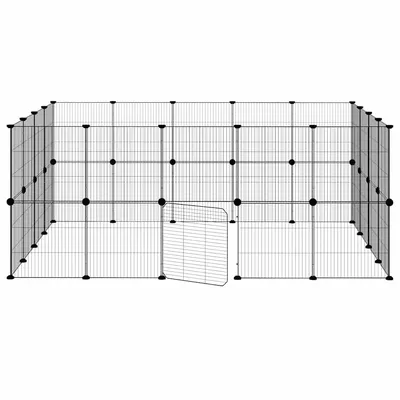 vidaXL cage pour animaux de compagnie Acier vidaXL cage pour animaux de compagnie Acier