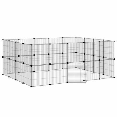 vidaXL cage pour animaux de compagnie Acier