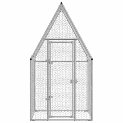 vidaXL cage à poules Acier