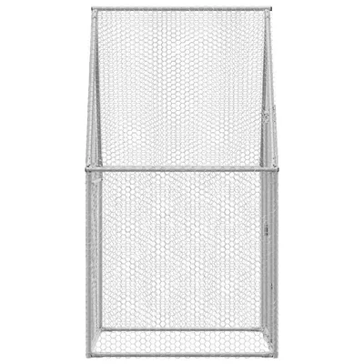 vidaXL cage à poules Acier