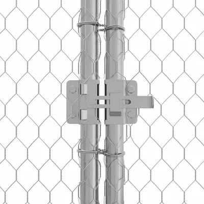 vidaXL cage à poules Acier
