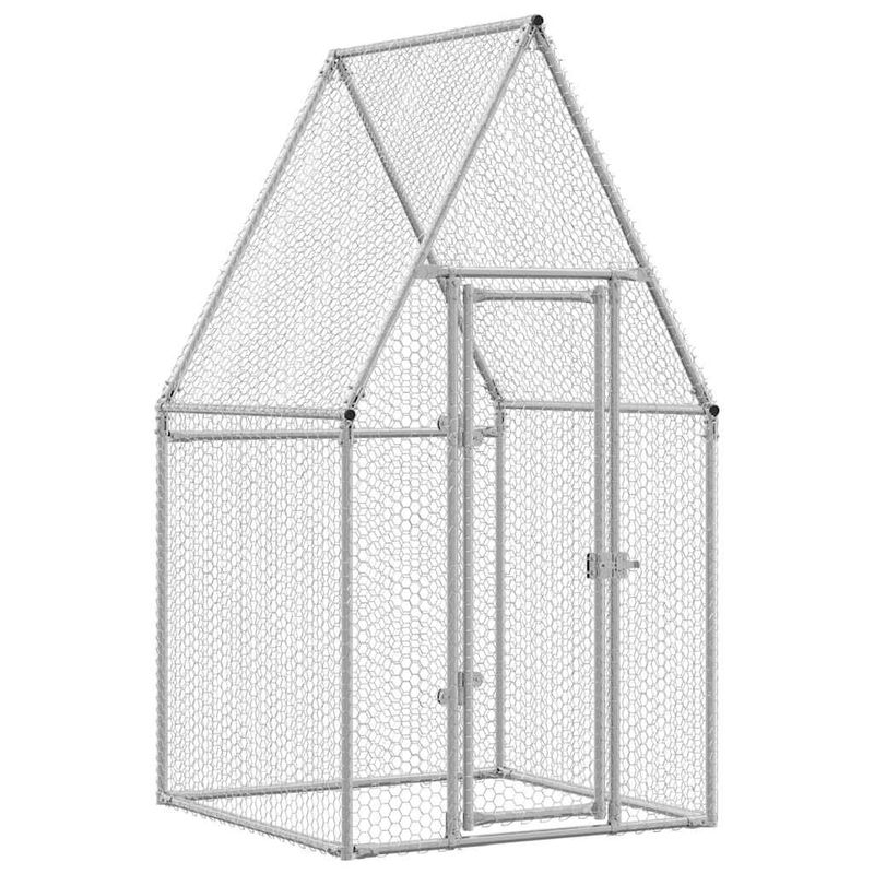 vidaXL cage à poules Acier