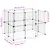 vidaXL cage pour animaux de compagnie Acier