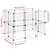 vidaXL cage pour animaux de compagnie Acier