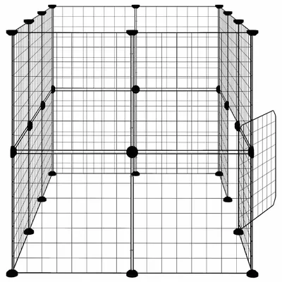 vidaXL cage pour animaux de compagnie Acier