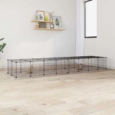 vidaXL cage pour animaux de compagnie Acier
