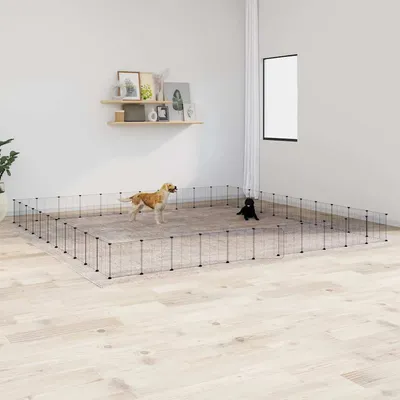 vidaXL cage pour animaux de compagnie Acier