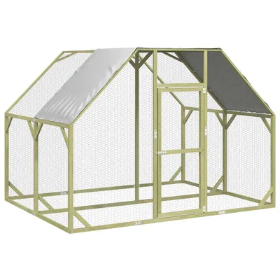 vidaXL poulailler Bois de pin
