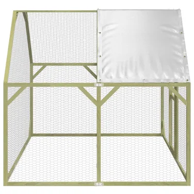 vidaXL poulailler Bois de pin