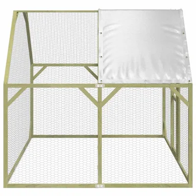 vidaXL poulailler Bois de pin