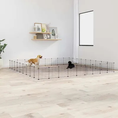vidaXL cage pour animaux de compagnie Acier