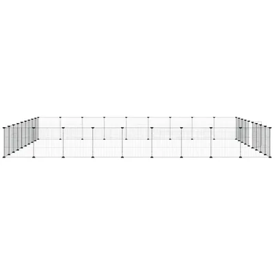 vidaXL cage pour animaux de compagnie Acier