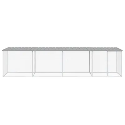 vidaXL cage à poules Acier