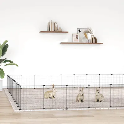 vidaXL cage pour animaux de compagnie Acier vidaXL cage pour animaux de compagnie Acier